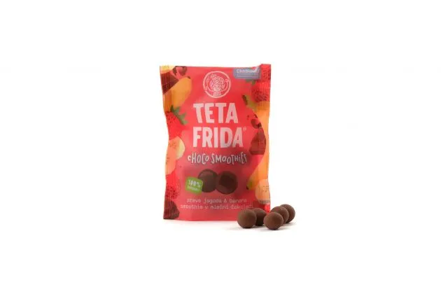 [TF014] Tante Frida CHOCO SMOOTHIE MANGO + PASSION FRUIT  IN MILK CHOC 14 X 40 G