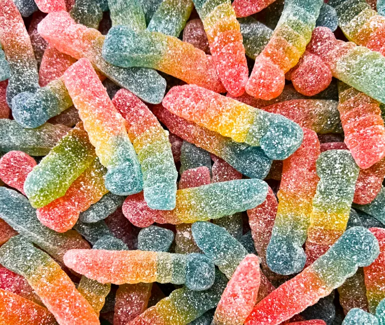 [10051580] HAR RAINBOW WORMS FIZZ 3 x 1 kg